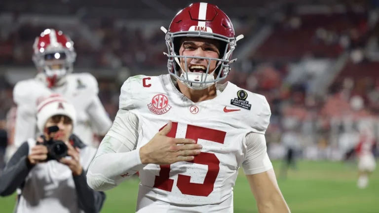 Thumbnail for Draft-bound Ty Simpson: New school would have hurt Bama legacy