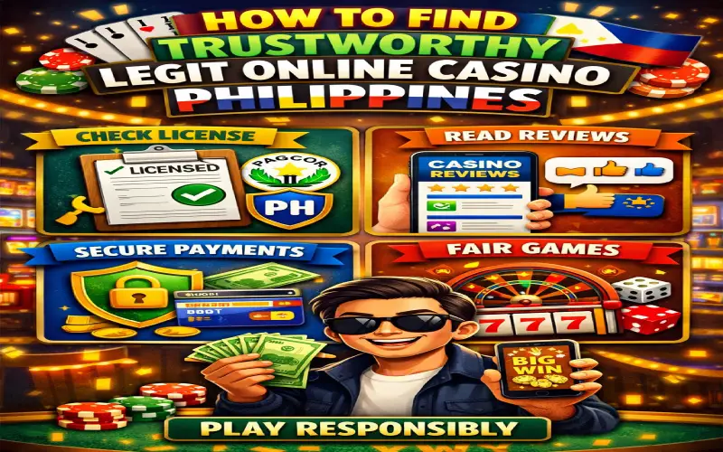 How to Find Trustworthy Legit Online Casino Philippines