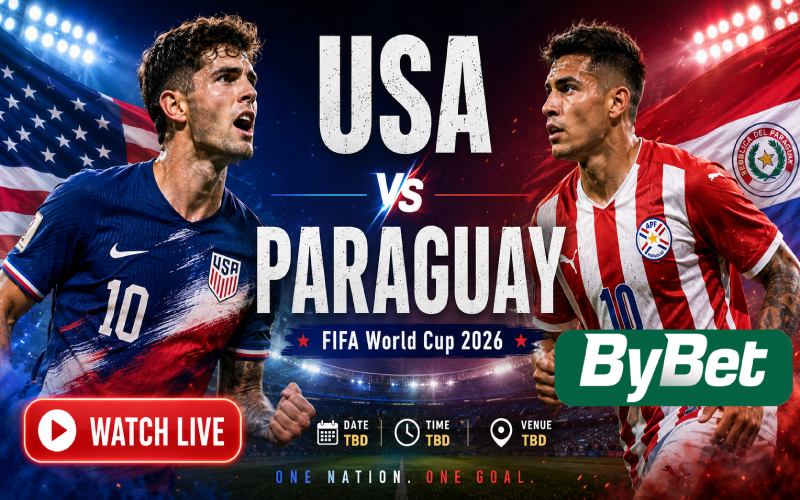 bet on USA vs Paraguay