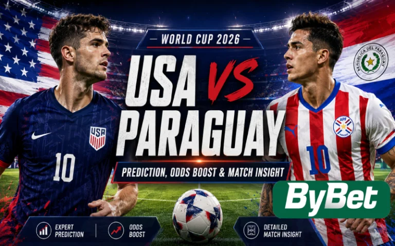 Thumbnail for USA vs Paraguay Prediction, Odds Boost & Match Insight
