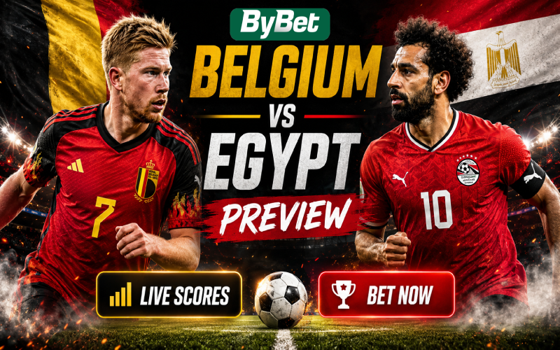play belgium vs egypt