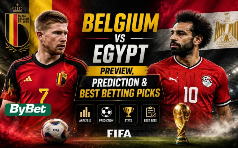 Thumbnail for Belgium vs Egypt Preview, Prediction & Best Betting Picks