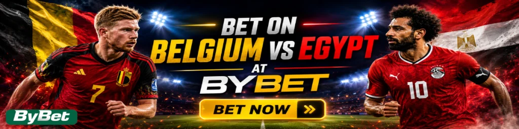 banner belgium vs egypt