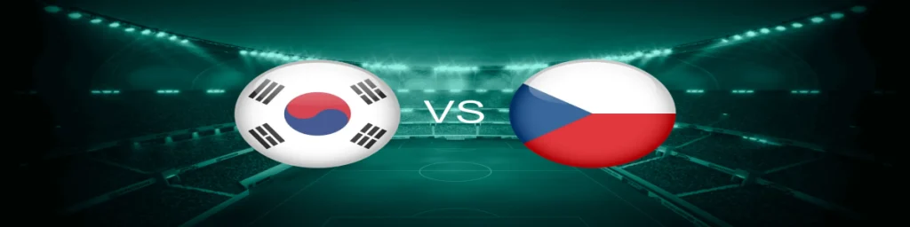 banner of south korea vs czechia