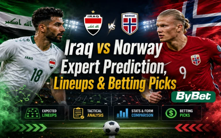 Thumbnail for Iraq vs Norway Expert Prediction, Lineups & Betting Picks