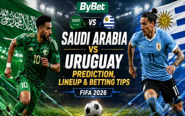 Thumbnail for Saudi Arabia vs Uruguay Prediction, Lineup & Betting Tips