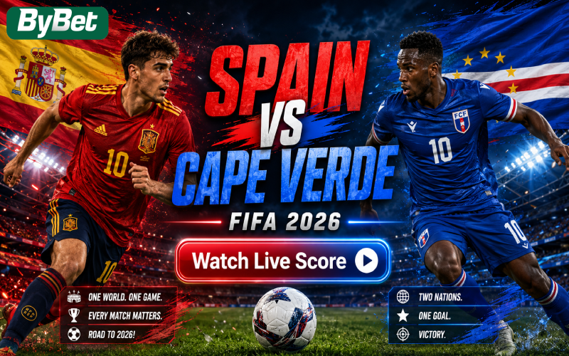 play spain vs cape verde
