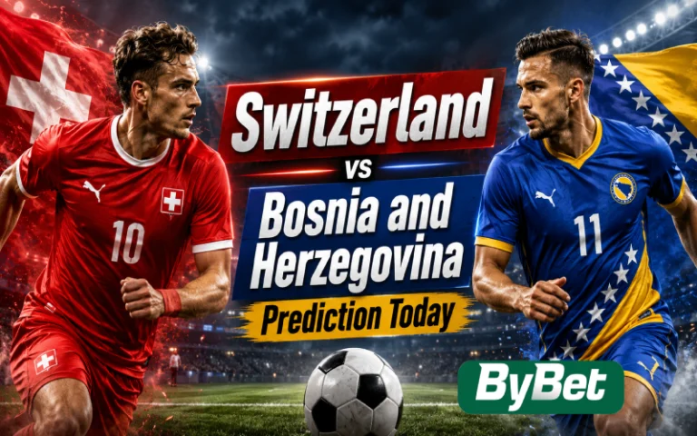 Thumbnail for Switzerland vs Bosnia and Herzegovina Prediction Today
