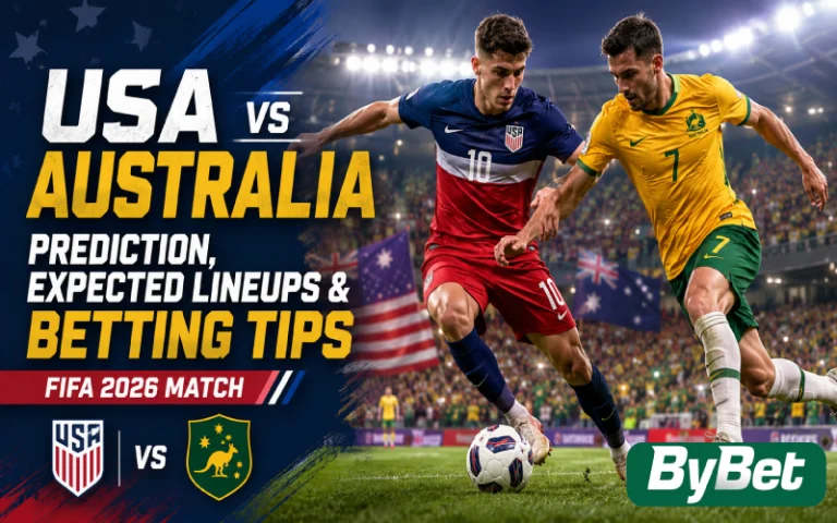 Thumbnail for USA vs Australia Prediction, Expected Lineups & Betting Tips