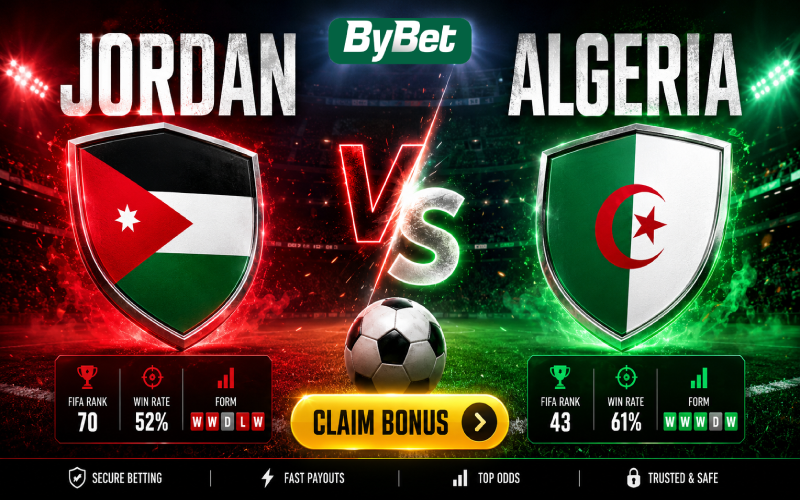 play algeria vs jordan