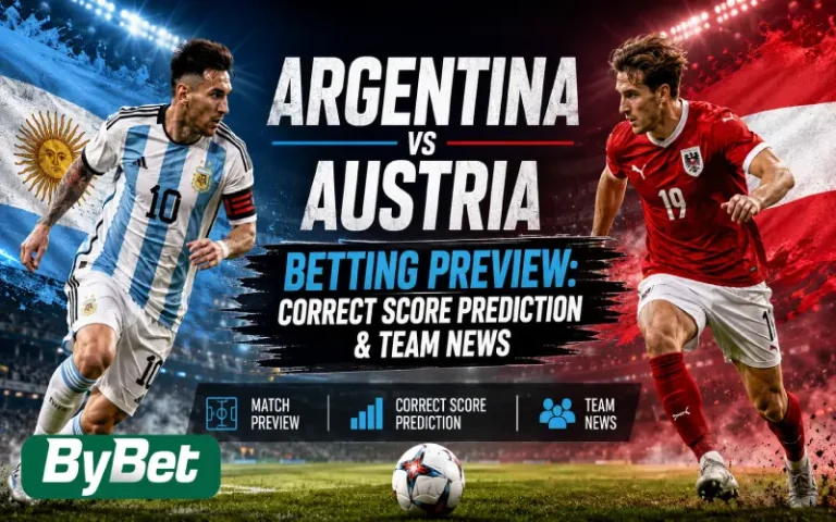 Thumbnail for Argentina vs Austria Betting Preview: Correct Score Prediction & Team News