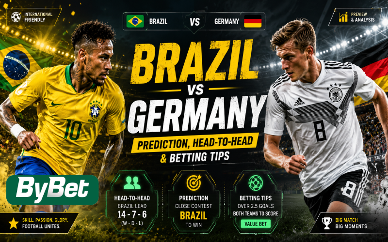 Brazil vs Germany Prediction, Head-to-Head & Betting Tips