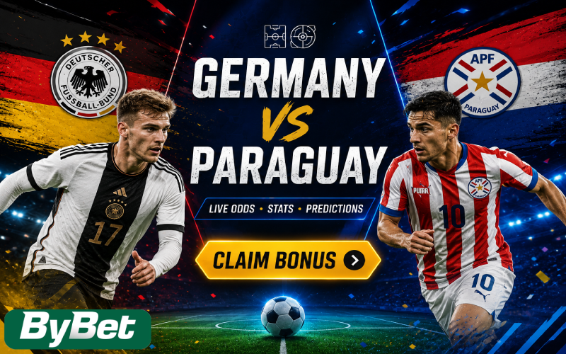 play germany vs paraguay