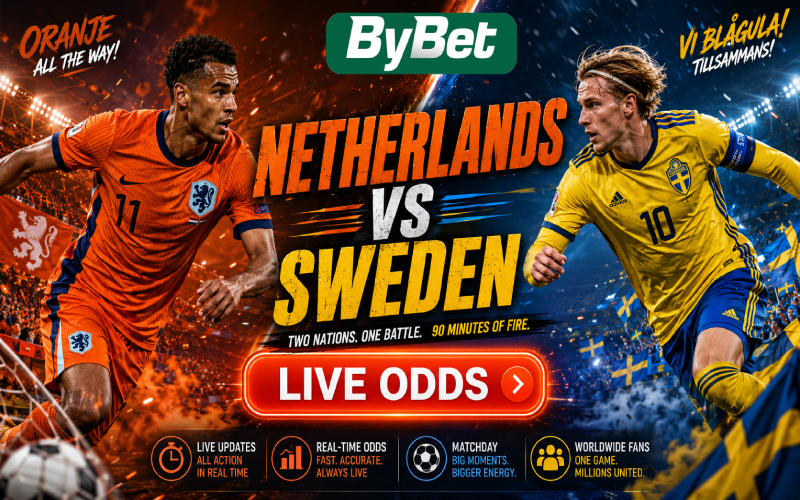 play netherlands vs sweden