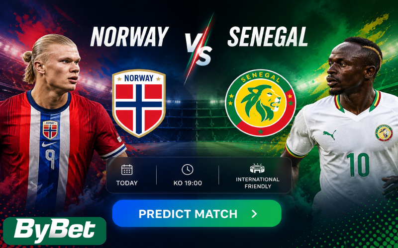 play norway vs senegal
