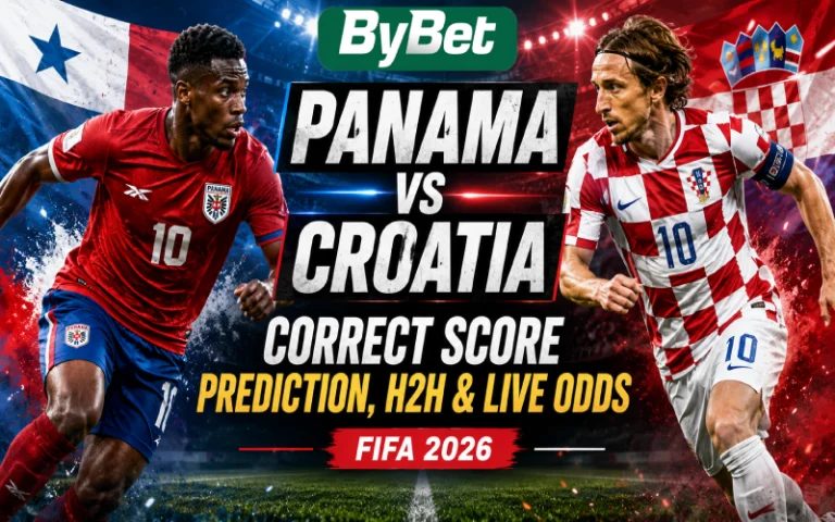 Thumbnail for Panama vs Croatia Correct Score Prediction, H2H & Live Odds