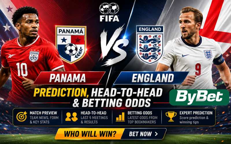 Panama vs England Prediction, Head-to-Head & Betting Odds