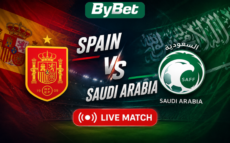 play spain vs saudi arabia