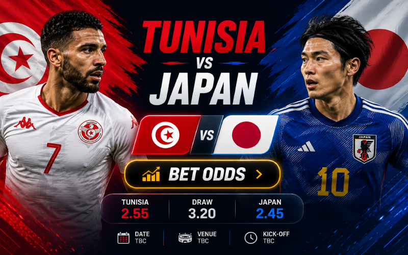 play tunisia vs japan