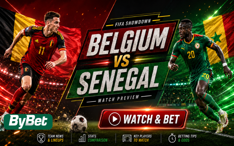 play belgium vs senegal