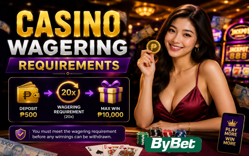 casino wagering requirements