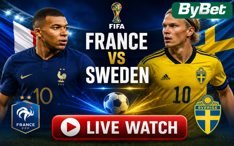 play on france vs sweden
