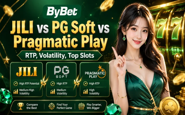 Thumbnail for JILI vs PG Soft vs Pragmatic Play RTP, Volatility, Top Slots