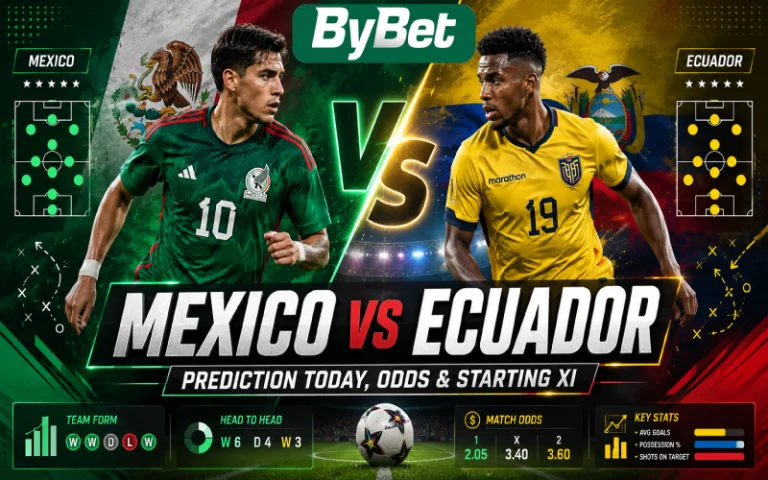 Thumbnail for Mexico vs Ecuador Prediction Today, Odds & Starting XI