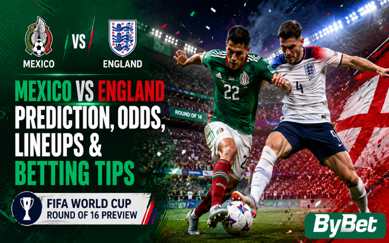 Mexico vs England Prediction, Odds, Lineups & Betting Tips | FIFA World Cup Round of 16 Preview