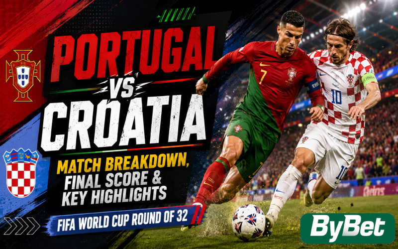 Portugal vs Croatia | Match Breakdown, Final Score & Key Highlights | FIFA World Cup Round of 32