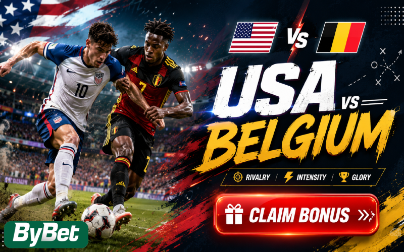 play on usa vs belgium